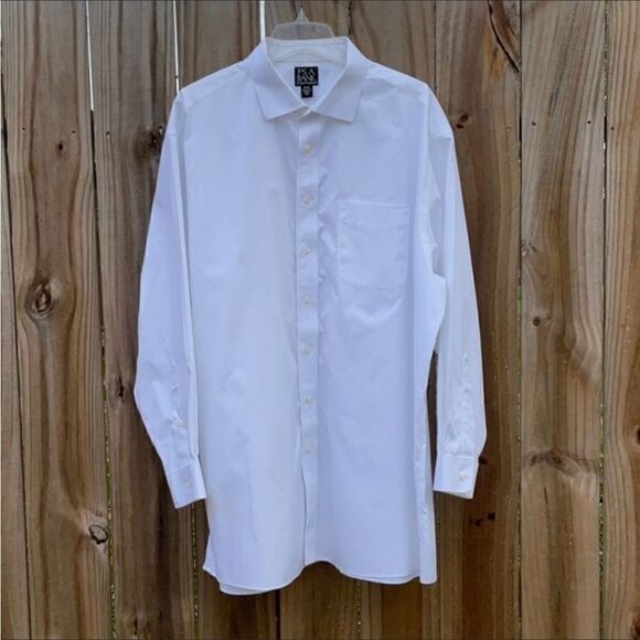 Take 50% OFF- Jos. A Bank Travelers Collection Men’s Button Down,  Size- 18-34 - Picture 1 of 9